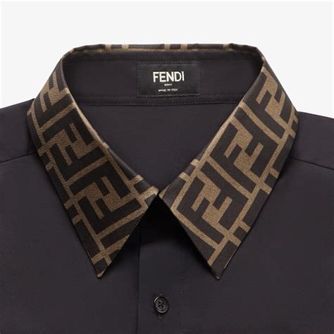 fendi button up shirt women's